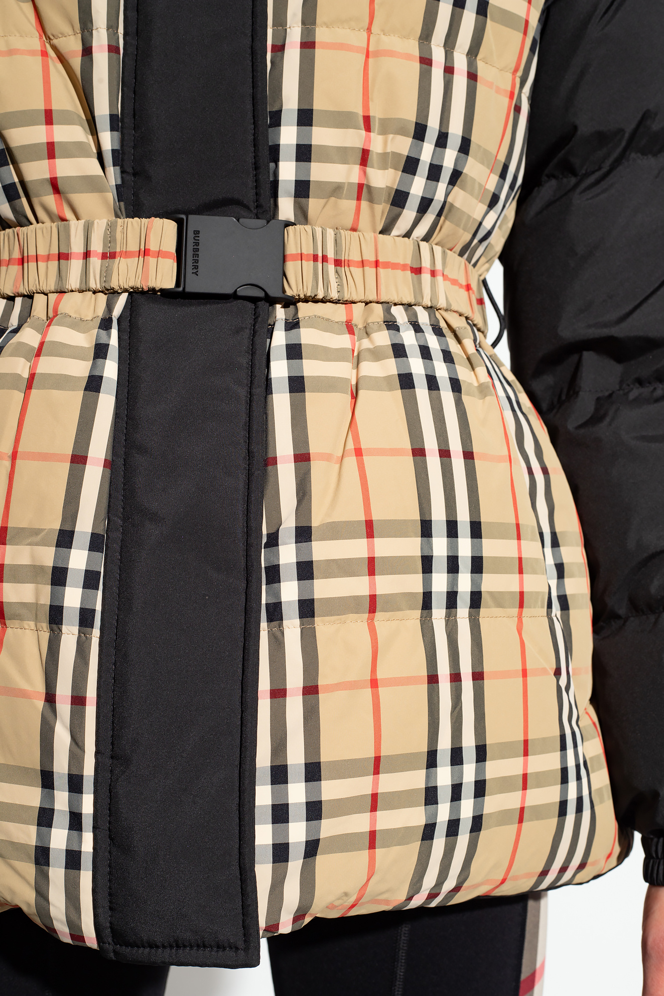 Black 'Oakmere' reversible down jacket Burberry - GenesinlifeShops